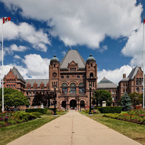 Queen's Park, Toronto, Ontario by Benson Kua. Used under CC BY-SA 2.0. Retrieved from https://commons.wikimedia.org/w/index.php?curid=10803582.