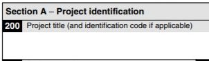 SR&ED Project Titles: First Impressions Matter (Line 200) SR&ED Project Titles: First Impressions Matter (Line 200)