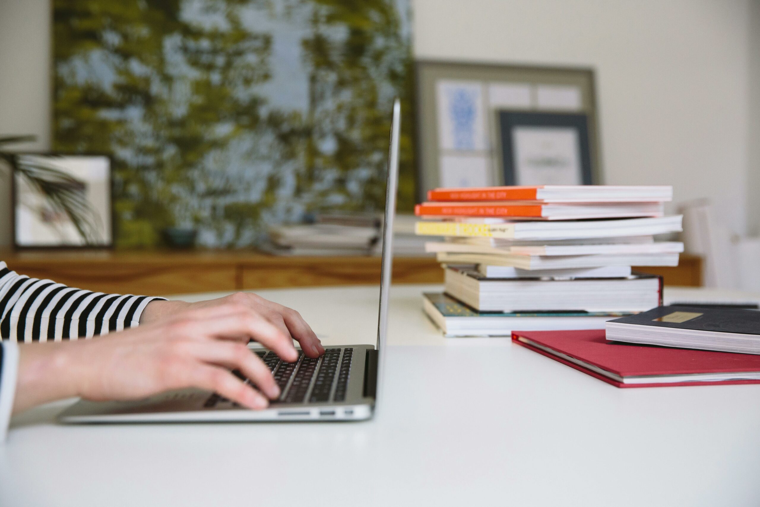 Photo by Polina Zimmerman: https://www.pexels.com/photo/photo-of-person-using-laptop-3747403/